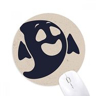Dıythinker Hayalet Full Laugh Of Hallowmas Baskılı Yuvarlak Kaymaz Kauçuk Mouse Pad