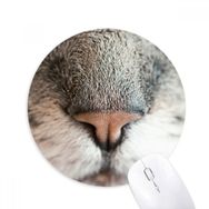 Dıythinker Hayvan Yerel Fotoğraf Resim Baskılı Yuvarlak Kaymaz Kauçuk Mouse Pad