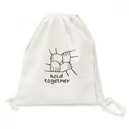 Dıythinker Hold Together Kişiselleştirilmiş Jest Kanvas İpli Sırt Çantası