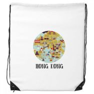 Dıythinker Hong Kong Kart Sightseeing Çin Sırt Çantası