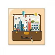 Dıythinker Hong Kong Ünlü Yer Seramik 10x10 cm Seramik Karo