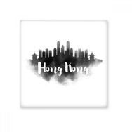 Dıythinker Hongkong Çin Mürekkep Şehir Seramik Dekorasyon 10x10 cm Seramik Karo