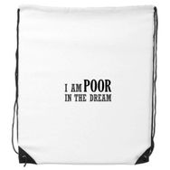 Dıythinker I Am Poor In The Dream İpli Sırt Çantası