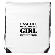 Dıythinker I Am The Piteous Girl İpli Sırt Çantası