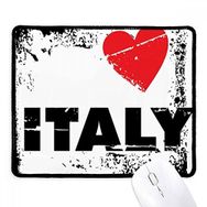 Dıythinker I Love Italy Kelime Aşk Kalp Kare Kaymaz Mouse Pad