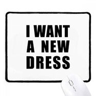 Dıythinker I Want A New Dress Kaymaz Siyah Başlıklı Kenarlar
