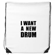Dıythinker I Want A New Drum İpli Sırt Çantası