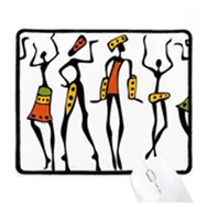 Dıythinker İlkel Afrika Aborijin Siyah Dans Totemleri Kaymaz Mouse Pad