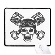 Dıythinker İskelet Motosiklet Işıkları Gözlük Desenli Kaymaz Mouse Pad