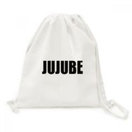 Dıythinker Jujube Meyve İsmi Yiyecekler Kanvas İpli Sırt Çantası