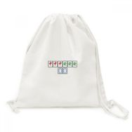 Dıythinker Junior Three Chiefs Mahjong Fayans Kanvas İpli Sırt Çantası