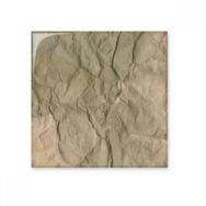 Dıythinker Kağıt Kirli Katlama Dokusu Oluklu 10x10 cm Seramik Karo