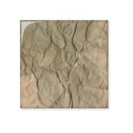 Dıythinker Kağıt Kirli Katlama Dokusu Oluklu 15x15 cm Seramik Karo