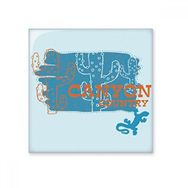 Dıythinker Kaktüs Sukulents Saksı Bitki 10x10 cm Seramik Karo
