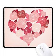 Dıythinker Kalp Şekilli Güller Sevgililer Günü Kaymaz Mouse Pad