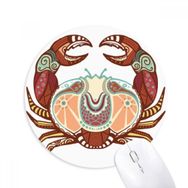 Dıythinker Kanseri Burç Sembolü Baskılı Yuvarlak Kaymaz Kauçuk Mouse Pad