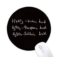 Dıythinker Kimya Kowledge Asit Yuvarlak Kaymaz Mouse Pad