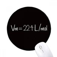 Dıythinker Kimya Kowledge Molar Gaz Hacmi Yuvarlak Kaymaz Mouse Pad