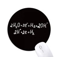 Dıythinker Kimya Kowledge Su Elektrolizi Baskılı Yuvarlak Kaymaz Kauçuk Mouse Pad