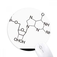 Dıythinker Kimyasal Moleküler Yapı İllüstrasyon Baskılı Yuvarlak Kaymaz Kauçuk Mouse Pad
