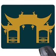Dıythinker Kingdom Of Thailand Thai Geleneksel Gümrük Kültürü Myth Woodiness Tapınak Sanat İllüstrasyonu Baskılı Dikdörtgen Kaymaz Kauçuk Mouse Pad