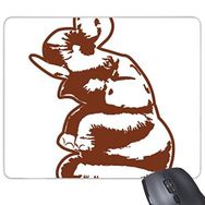 Dıythinker Kingdom Of Thailand Thai Geleneksel Gümrük Kültürü Tayland Heykel Sanat İllüstrasyonu Baskılı Dikdörtgen Kaymaz Kauçuk Mouse Pad