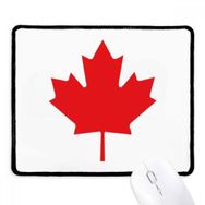 Dıythinker Kırmızı Akçaağaç Yaprağı Kanada Ülke Kültürü Sembolü Kaymaz Siyah Başlıklı Kenarlar Mouse Pad