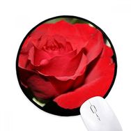 Dıythinker Kırmızı Büyük Boy Güller Çiçekler Yuvarlak Kaymaz Mouse Pad