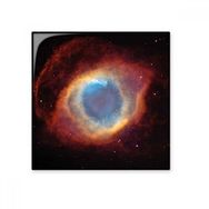 Dıythinker Kırmızı Mavi Gezegeni Yıldız Bulutsusu Seramik 10x10 cm Seramik Karo