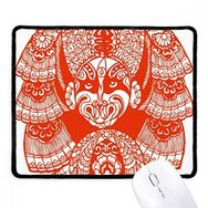 Dıythinker Kırmızı Pekin Opera Maskesi Kağıt Kesim Kaymaz Mouse Pad
