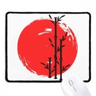 Dıythinker Kırmızı Siyah Japonya Soyut Fırça Kaymaz Mouse Pad