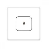 Dıythinker Klavye Sembolü B 10x10 cm Seramik Karo