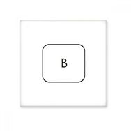Dıythinker Klavye Sembolü B 20x20 cm Seramik Karo