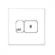 Dıythinker Klavye Sembolü ctrl R 15x15 cm Seramik Karo