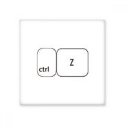Dıythinker Klavye Sembolü Ctrl Z Seramik 10x10 cm Seramik Karo