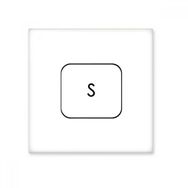 Dıythinker Klavye Sembolü S 10x10 cm Seramik Karo