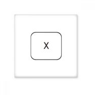 Dıythinker Klavye Sembolü X 10x10 cm Seramik Karo
