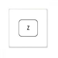 Dıythinker Klavye Sembolü Z 15x15 cm Seramik Karo