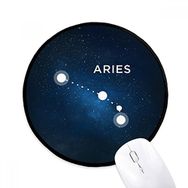Dıythinker Koç Takımyıldızı Burç Yuvarlak Kaymaz Mouse Pad