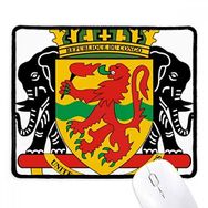 Dıythinker Kongo Ulusal Amblem Ülke Kaymaz Mouse Pad