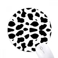 Dıythinker Köpek Hayvan Sanatı Tahıl İllüstrasyon Desen Baskılı Yuvarlak Kaymaz Kauçuk Mouse Pad