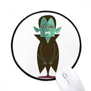 Dıythinker Korku Cadılar Bayramı Hayalet Mutlu Yuvarlak Kaymaz Mouse Pad