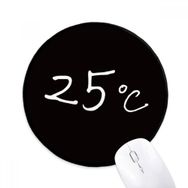 Dıythinker Kowledge Ünitesi Sıcaklık Yuvarlak Kaymaz Mouse Pad