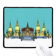 Dıythinker Krallık Altın Tapınak Tapınak Illüstrasyon Kaymaz Mouse Pad