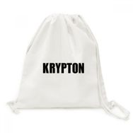 Dıythinker Krypton Element Adı Kimya Kanvas İpli Sırt Çantası