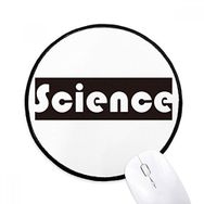 Dıythinker Kursu ve Büyük Bilim Siyah Yuvarlak Kaymaz Mouse Pad