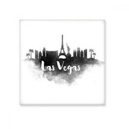 Dıythinker Las Vegas Amerika Mürekkep Şehir Seramik Bisk Fayans Dekorasyon 20x20 cm Seramik Karo