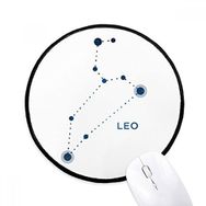 Dıythinker Leo Takımyıldızı Burcu Burç Yuvarlak Kaymaz Mouse Pad