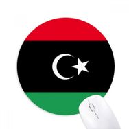 Dıythinker Libya Ulusal Bayrak Afrika Ülke Baskılı Yuvarlak Kaymaz Kauçuk Mouse Pad
