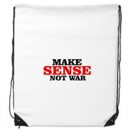 Dıythinker Liebe Friedenswelt Sense Not War Sırt Çantası